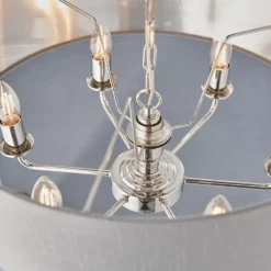 Highclere Pendant Light - 6lt Nickel -None || EGLO || Energizer Sales 13794254 5414957104251661