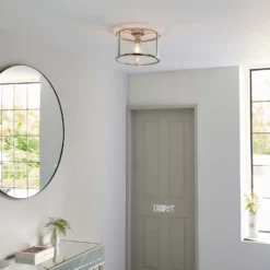 Hopton Flush Light - Nickel -None || EGLO || Energizer Sales 13794256 5474957105592157