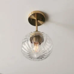 Addington Semi Flush Light - Brass -None || EGLO || Energizer Sales 13794259 1334957104290739
