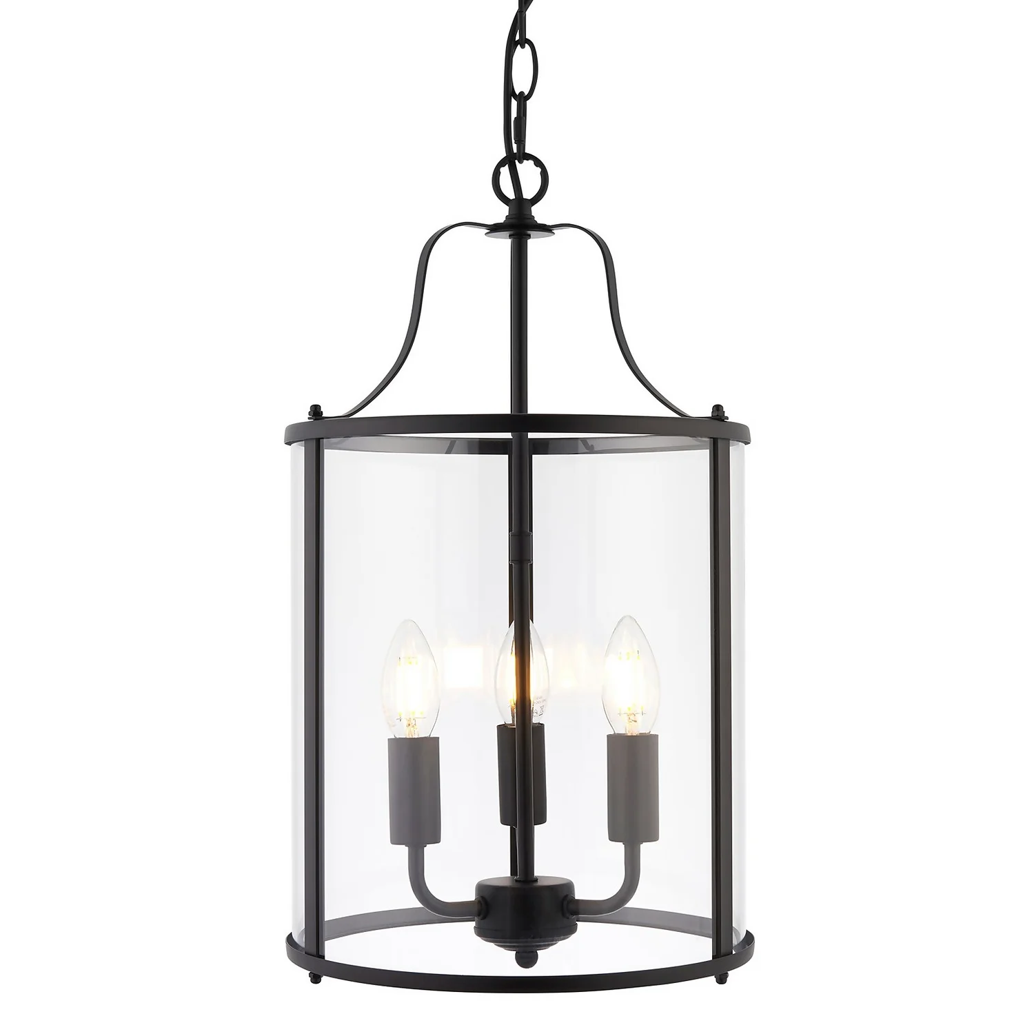 Chester 3 Light Pendant - Black 4 Chester 3 Light Pendant - Black - Image 4