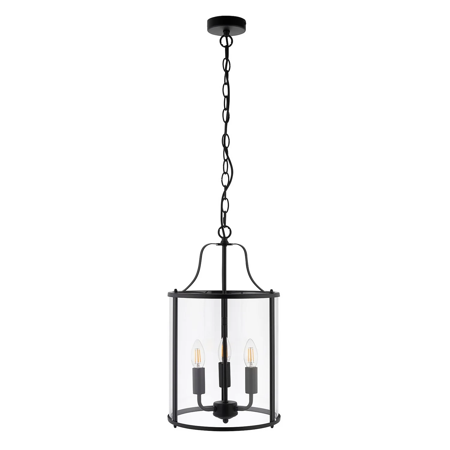 Chester 3 Light Pendant - Black 3 Chester 3 Light Pendant - Black - Image 3