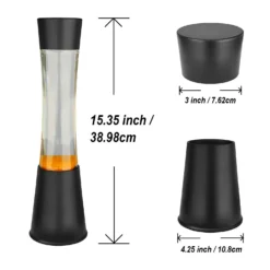 Black & Orange Tower Lava Lamp -None || EGLO || Energizer Sales 13892605 4154998572571345