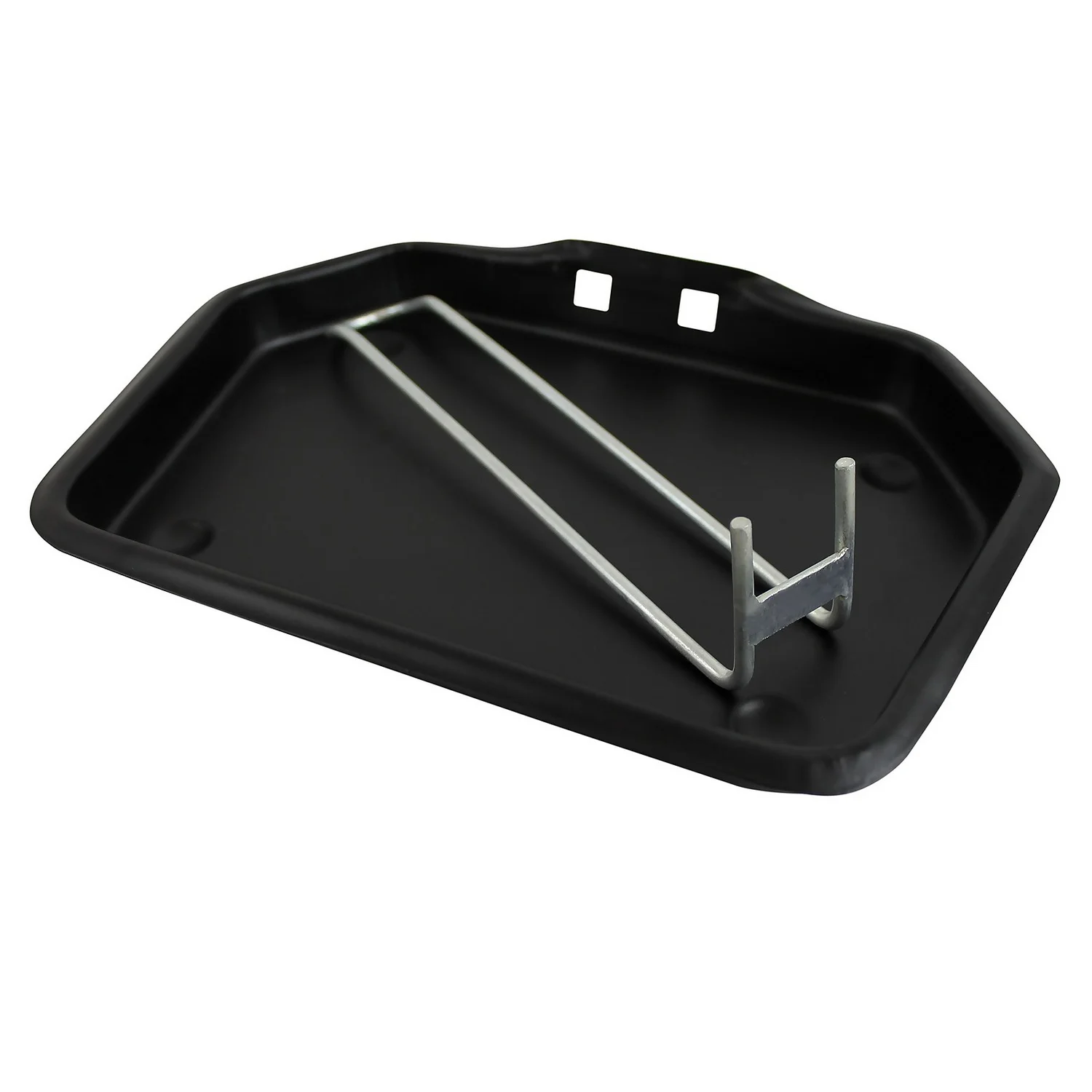 Fireplace Ash Pan And Handle - Black 1 Fireplace Ash Pan And Handle - Black