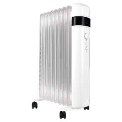 TCP Smart WiFi Portable Oil 9 Fin Radiator White 2000w