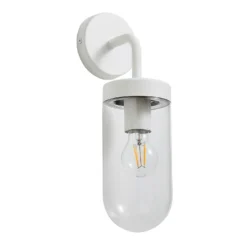 Kew Curved Arm E27 Outdoor Wall Light - Ivory 7 Kew Curved Arm E27 Outdoor Wall Light - Ivory -None || EGLO || Energizer Sales 13924366 6654980108520254