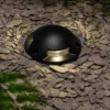Scout 3 Light Outdoor LED Surface Mount Ground Light (IP67) - Black