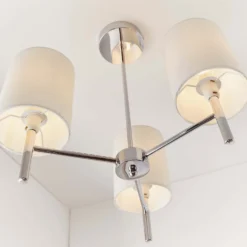 Kari 3 Light Semi Flush Ceiling Light - Chrome 11 Kari 3 Light Semi Flush Ceiling Light - Chrome -None || EGLO || Energizer Sales 13938480 4384981961057298