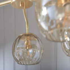 Geneva 5 Light Pendant Light - Brass -None || EGLO || Energizer Sales 13938485 8084981958653119