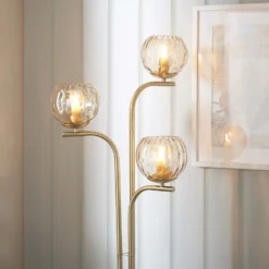 Geneva Floor Lamp - Brass -None || EGLO || Energizer Sales 13938487 1224981960018014