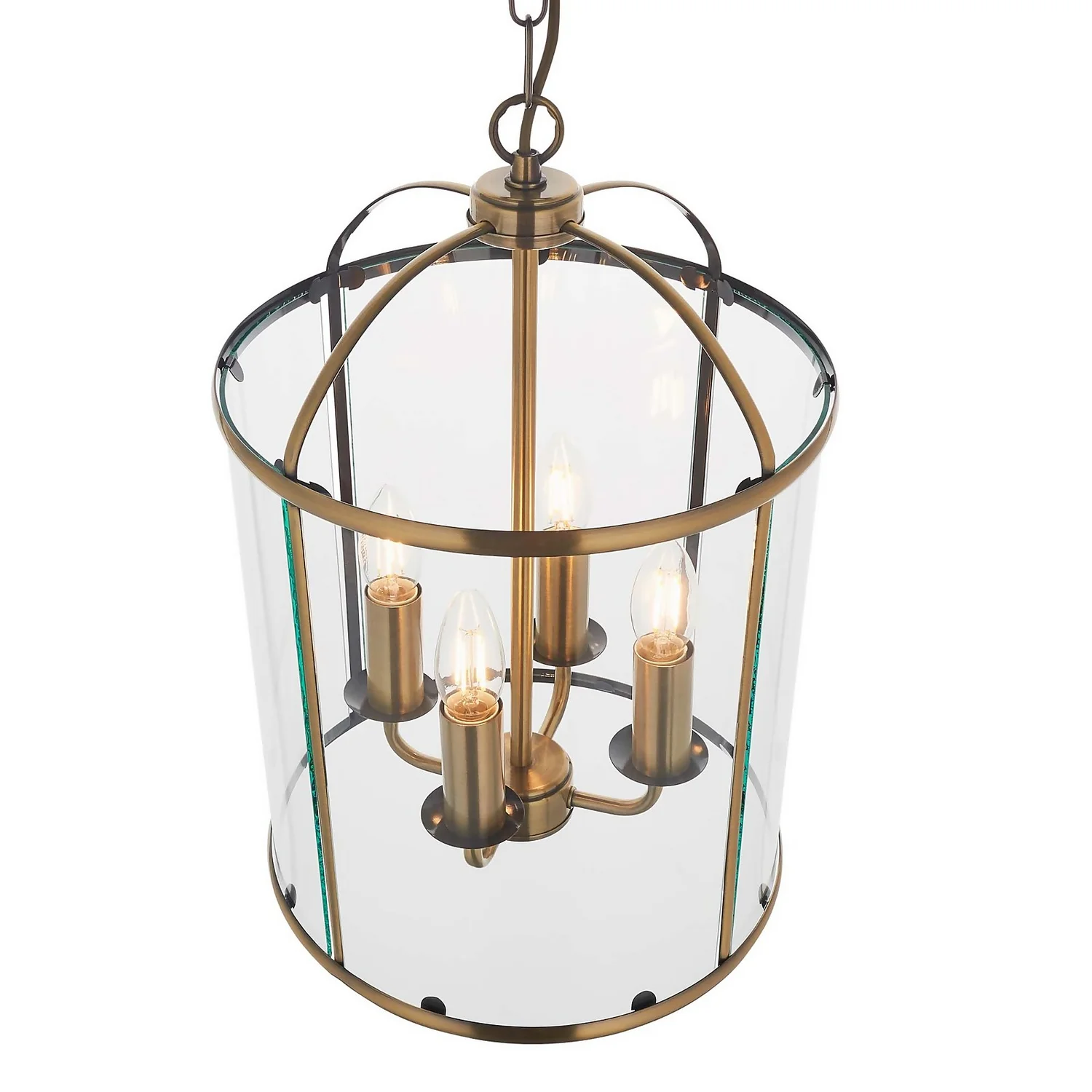 Abott 4 Light Pendant Light - Brass 5 Abott 4 Light Pendant Light - Brass - Image 5