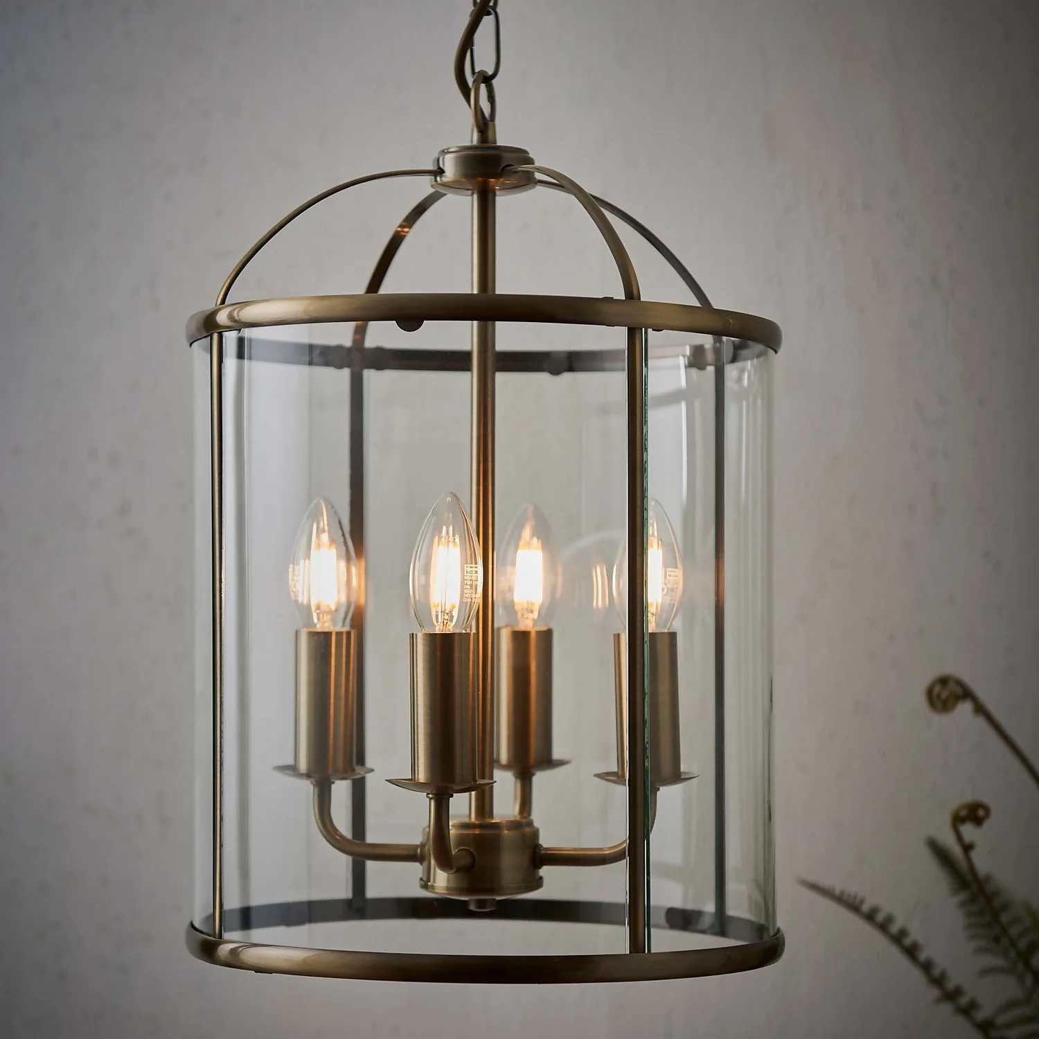 Abott 4 Light Pendant Light - Brass 4 Abott 4 Light Pendant Light - Brass - Image 4