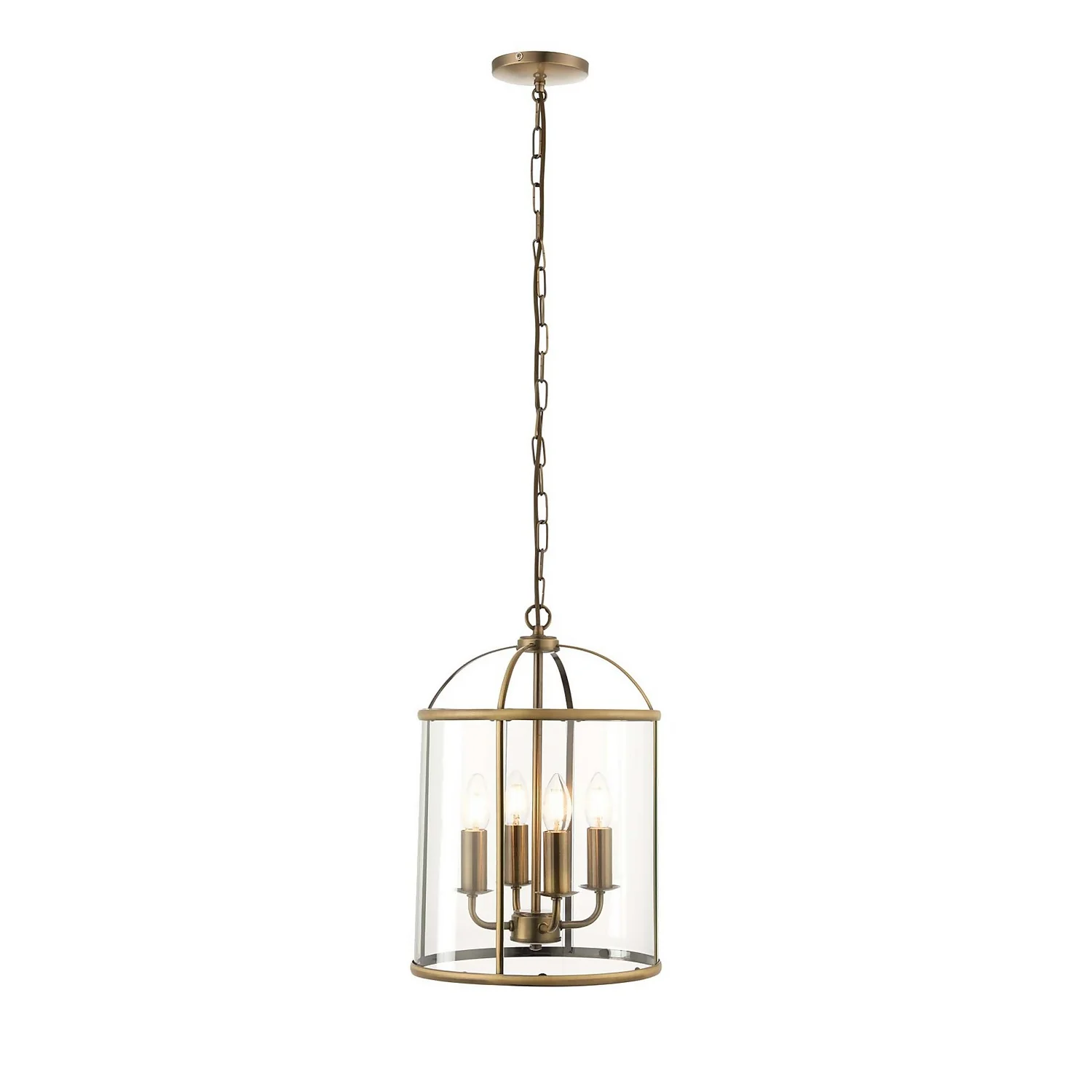 Abott 4 Light Pendant Light - Brass 2 Abott 4 Light Pendant Light - Brass - Image 2