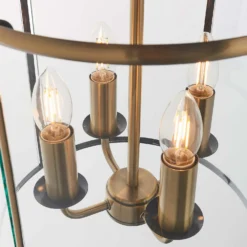 Abott 4 Light Pendant Light - Brass 12 Abott 4 Light Pendant Light - Brass -None || EGLO || Energizer Sales 13938493 3234981958215938