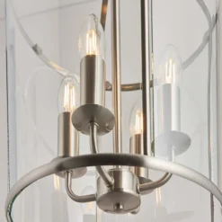 Abott 4 Light Pendant Light - Nickel -None || EGLO || Energizer Sales 13938494 1364981959410346