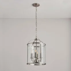 Abott 4 Light Pendant Light - Nickel -None || EGLO || Energizer Sales 13938494 7424981959186081