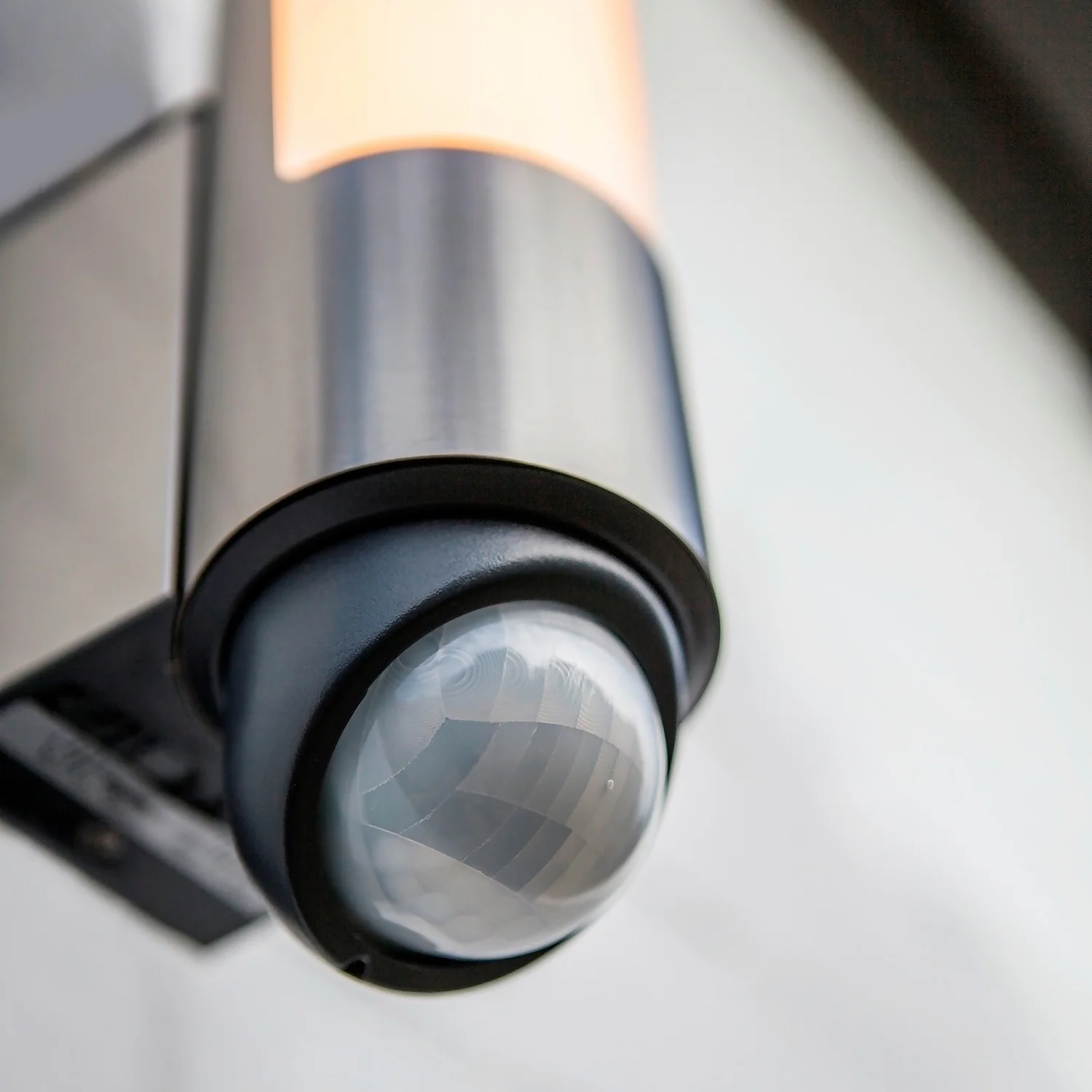 Lutec Leda LED Outdoor Wall Light With PIR Motion Sensor - Stainless Steel 4 Lutec Leda LED Outdoor Wall Light With PIR Motion Sensor - Stainless Steel - Image 4