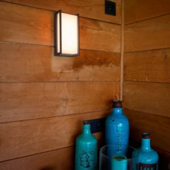 Lutec Qubo RGB LED Outdoor Wall Light With Lutec Connect Technology - Anthracite 8 Lutec Qubo RGB LED Outdoor Wall Light With Lutec Connect Technology - Anthracite -None || EGLO || Energizer Sales 13950214 4834993071482133