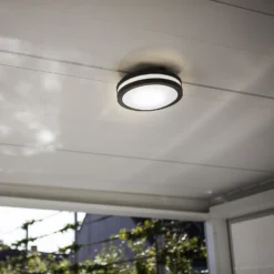 Lutec Titan LED Outdoor Wall/Ceiling Light - Anthracite 8 Lutec Titan LED Outdoor Wall/Ceiling Light - Anthracite -None || EGLO || Energizer Sales 13950218 1744993071780633
