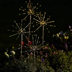 Homebase Edit 4 Starburst Solar Stake Lights