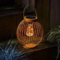 Homebase Edit Multicoloured Solar Round Bar Lantern (3 Colours Available) -None || EGLO || Energizer Sales 13956307 6175040504922839