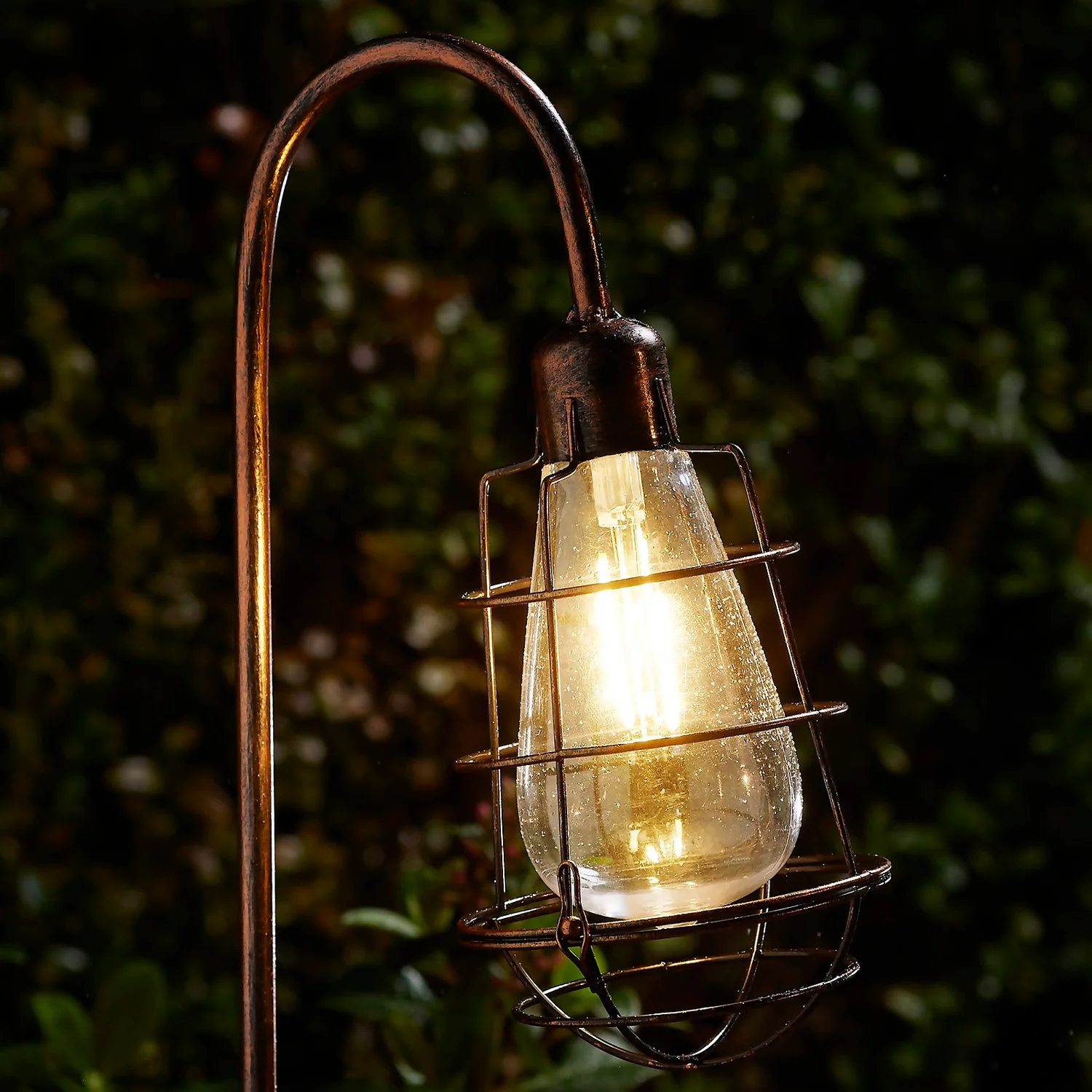 Homebase Edit Solar Cage Antique Bronze Stake Light 1 Homebase Edit Solar Cage Antique Bronze Stake Light