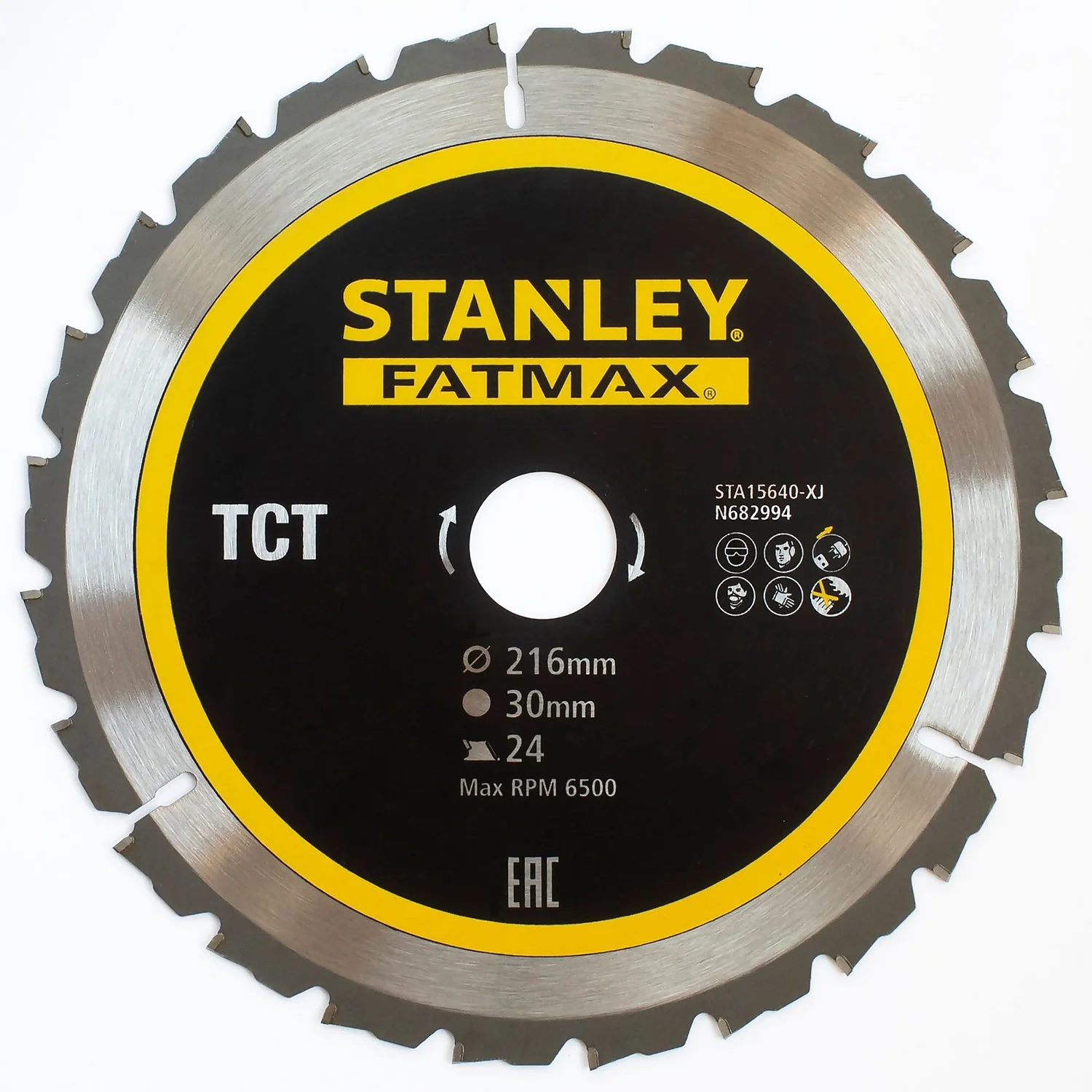 STANLEY FATMAX Circular Saw Blade TCT 216 X 30 X 24T Mitre Saw (STA15640-XJ) 1 STANLEY FATMAX Circular Saw Blade TCT 216 X 30 X 24T Mitre Saw (STA15640-XJ)