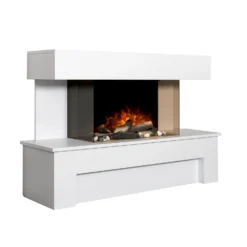 Αδάμ Adam Havana Fireplace Suite With Remote Control In Pure White, 43 Inch -None || EGLO || Energizer Sales 14188423 1375009419127439