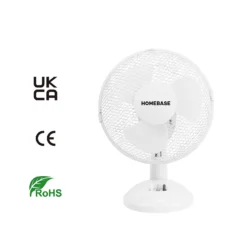 Homebase 9 Inch Desk Fan -None || EGLO || Energizer Sales 14198667 6335028094385895
