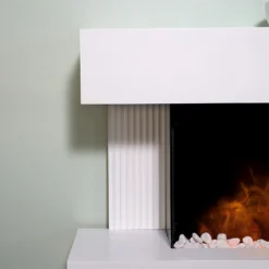 Αδάμ Adam Manola Wall Mounted Electric Suite With Downlights & Remote Control In Pure White, 39 Inch -None || EGLO || Energizer Sales 14199605 1675009419669563