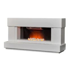 Αδάμ Adam Verona Fireplace Suite In Pure White, 48 Inch -None || EGLO || Energizer Sales 14199612 3405009418343446