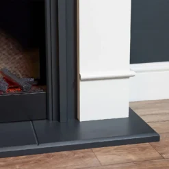 Αδάμ Adam Chesterfield Electric Fireplace Suite With Flat To Wall Fitting In White & Charcoal Grey, 44 Inch 10 Αδάμ Adam Chesterfield Electric Fireplace Suite With Flat To Wall Fitting In White & Charcoal Grey, 44 Inch -None || EGLO || Energizer Sales 14199615 1735009419666986