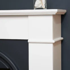 Αδάμ Adam Chesterfield Electric Fireplace Suite With Flat To Wall Fitting In White & Charcoal Grey, 44 Inch 11 Αδάμ Adam Chesterfield Electric Fireplace Suite With Flat To Wall Fitting In White & Charcoal Grey, 44 Inch -None || EGLO || Energizer Sales 14199615 1855009419708335