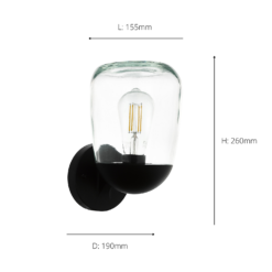Eglo Donatori Outdoor Wall Light -None || EGLO || Energizer Sales 14222378 9965020563149076