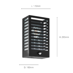 Eglo Alamonte Outdoor Wall Light -None || EGLO || Energizer Sales 14222388 2565020563274896