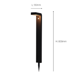 Eglo Baracconi Outdoor LED Sensor Solar Ground Light -None || EGLO || Energizer Sales 14222392 8345020563112866