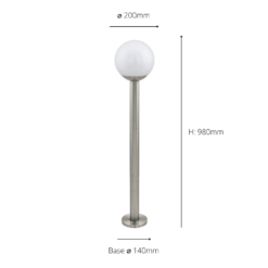 Eglo Nisia-Z Outdoor Smart Light -None || EGLO || Energizer Sales 14222394 1115020562804559