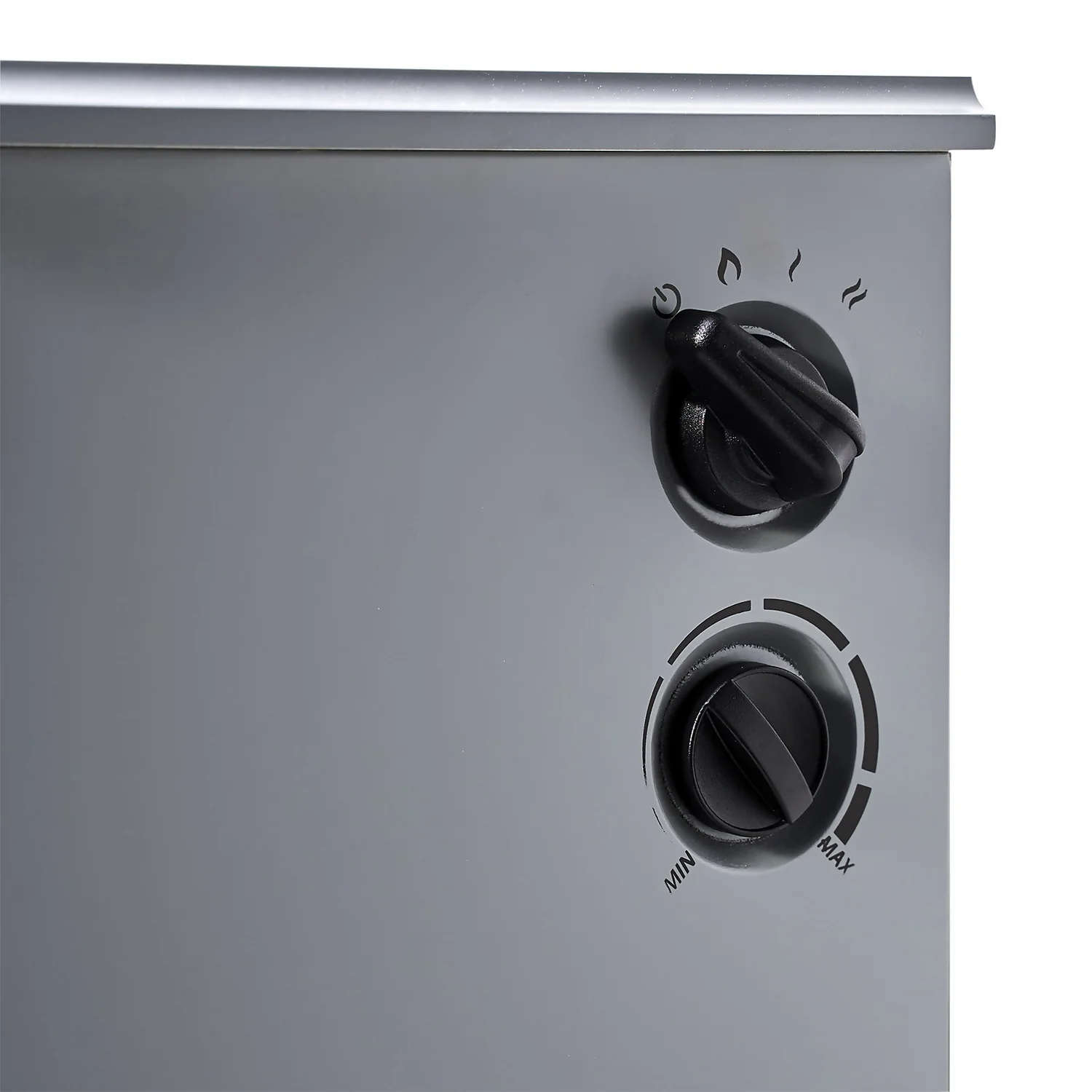 Αδάμ Adam Aviemore 1800W Freestanding Electric Stove With LED Flame Effect - Grey Enamel 6 Αδάμ Adam Aviemore 1800W Freestanding Electric Stove With LED Flame Effect - Grey Enamel - Image 6