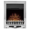 Αδάμ Adam Blenheim 2000W Electric Fire With Inset Fitting And LED Flame Effect - Chrome