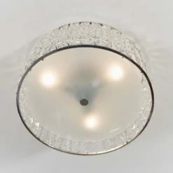 Belfont Bathroom Flush Ceiling Light - Chrome 11 Belfont Bathroom Flush Ceiling Light - Chrome -None || EGLO || Energizer Sales 14301793 3195038438139235