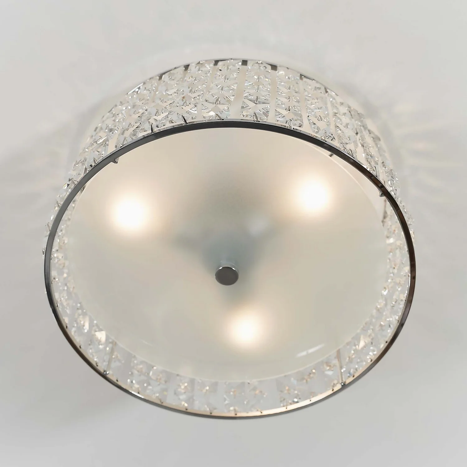 Belfont Bathroom Flush Ceiling Light - Chrome 5 Belfont Bathroom Flush Ceiling Light - Chrome - Image 5