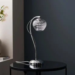 Clashmore Table Lamp - Chrome Effect -None || EGLO || Energizer Sales 14301800 3735038440032172