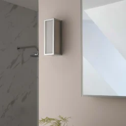 Daltra Small Bathroom Wall Light - Chrome Effect -None || EGLO || Energizer Sales 14301804 4015038439990625