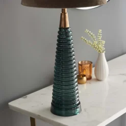 Fearn Table Lamp - Teal -None || EGLO || Energizer Sales 14301809 3395038437991071