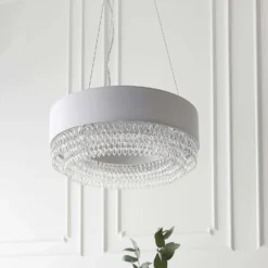 Langwell Pendant Ceiling Light - Grey -None || EGLO || Energizer Sales 14301816 1115038439431956