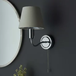 Naim Bathroom Wall Light - Chrome Effect -None || EGLO || Energizer Sales 14301819 1445038437831231