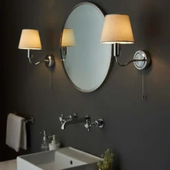 Naim Bathroom Wall Light - Chrome Effect -None || EGLO || Energizer Sales 14301819 6905038437877692