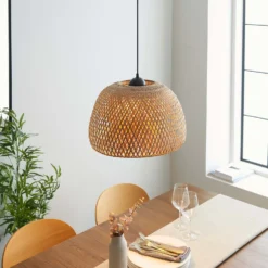 Laggan Pendant Ceiling Light - Natural -None || EGLO || Energizer Sales 14301822 1515038440004713