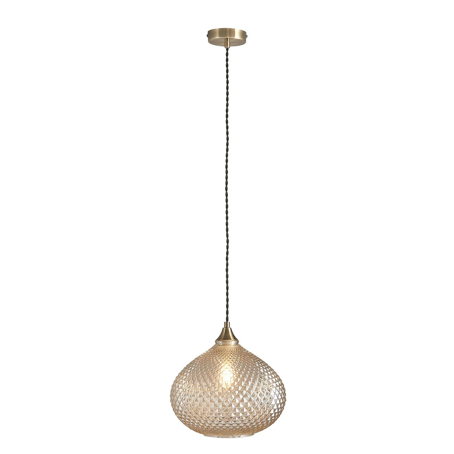 Tore More Pendant Ceiling Light - Brass Effect 2 Tore More Pendant Ceiling Light - Brass Effect - Image 2