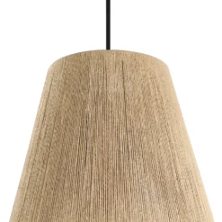 Eglo Alderney Pendant Ceiling Light - Black & Natural 9 Eglo Alderney Pendant Ceiling Light - Black & Natural -None || EGLO || Energizer Sales 14302952 1715038223258436