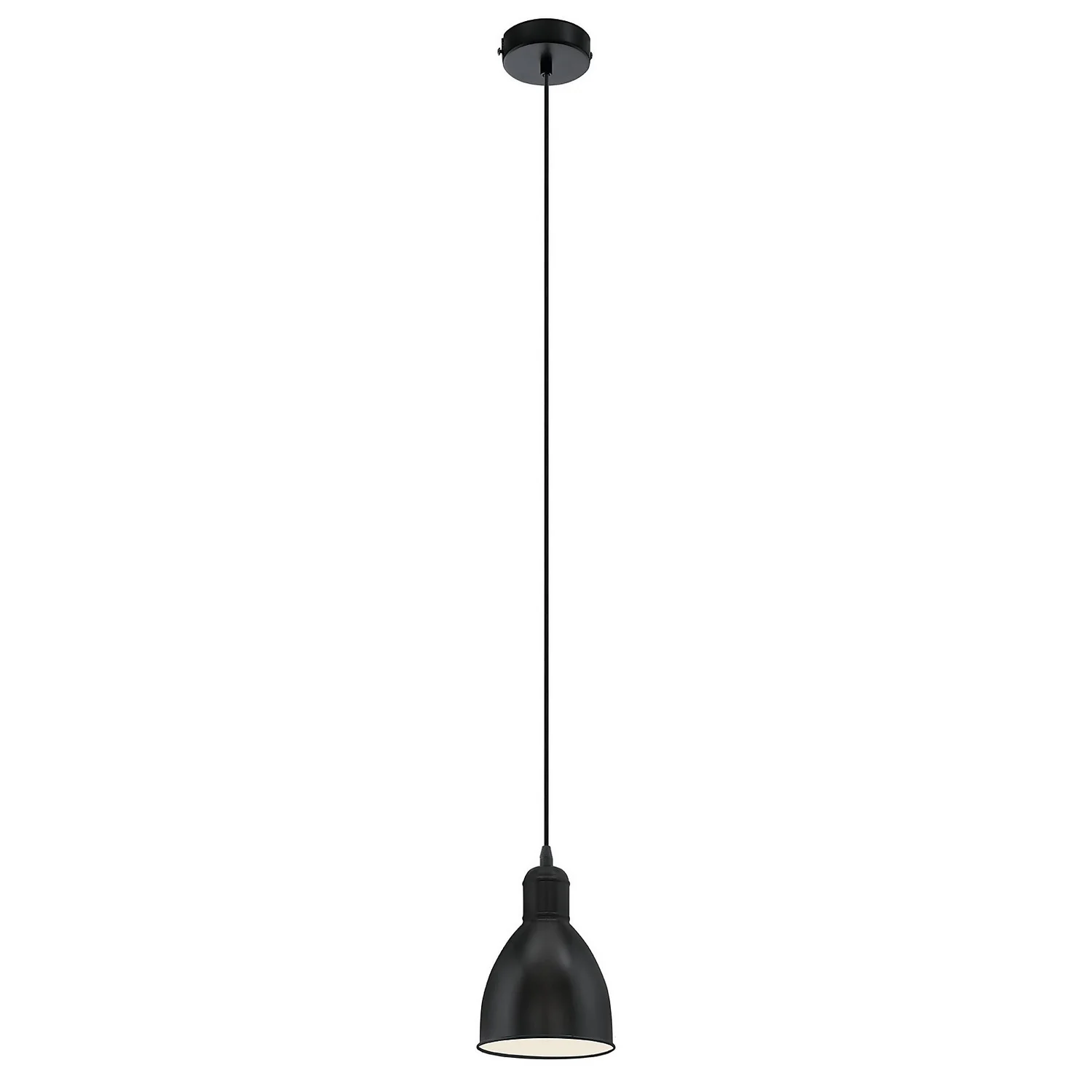 Eglo Priddy Pendant Ceiling Light - Black 2 Eglo Priddy Pendant Ceiling Light - Black - Image 2